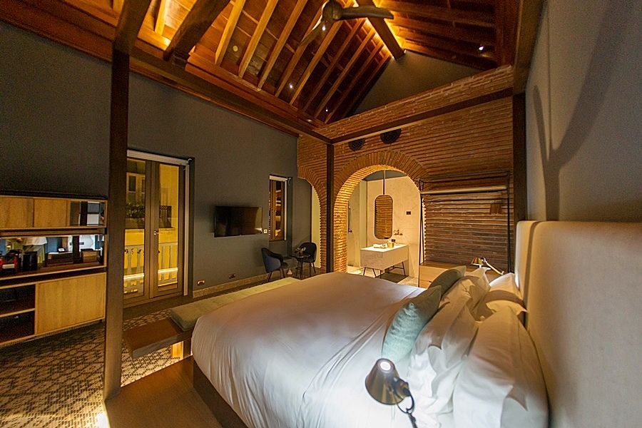 Hotel Boutique Casona Del Colegio Cartagena Exteriér fotografie A room at the hotel