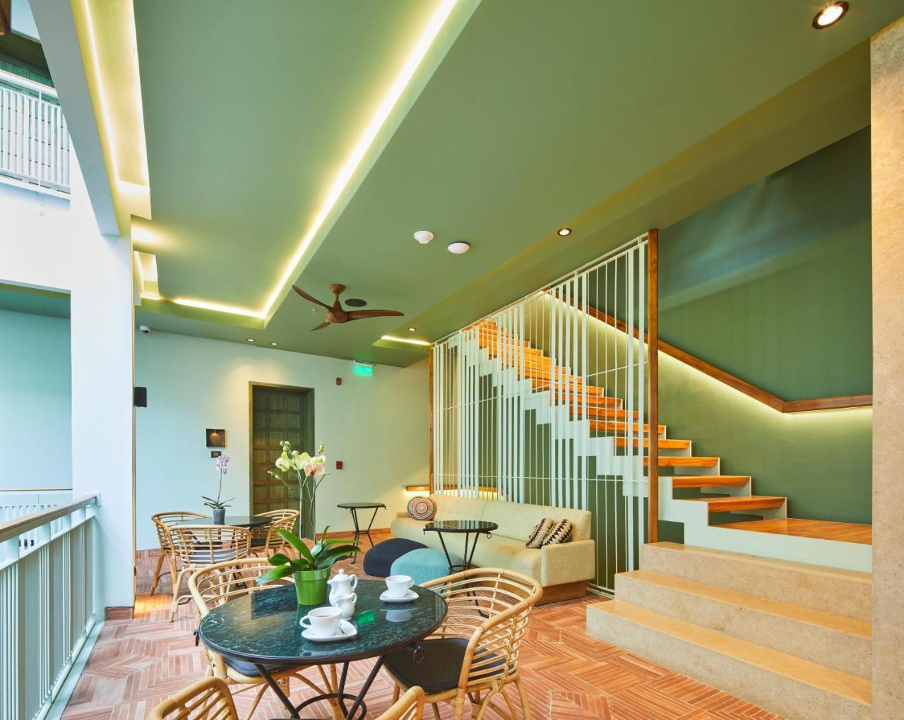 Hotel Boutique Casona Del Colegio Cartagena Exteriér fotografie Interior of the hotel